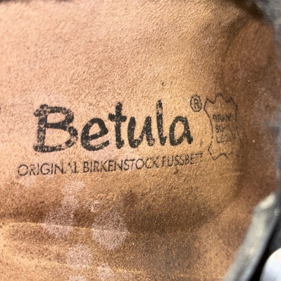 Birkenstock Betula Womens Double Buckle Strap Suede Slingback Sandals Sz 37 - Picture 10 of 10